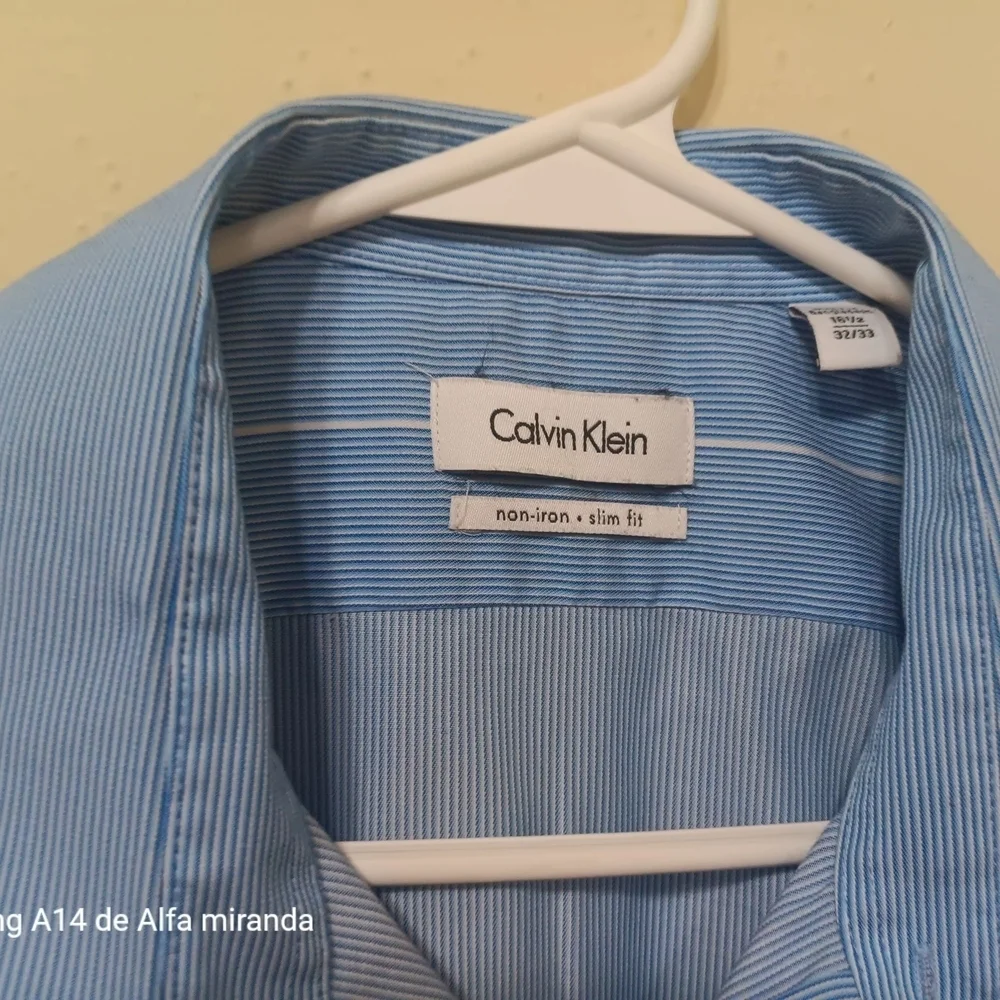 Calvin Klein Men's Blue Dress Shirt